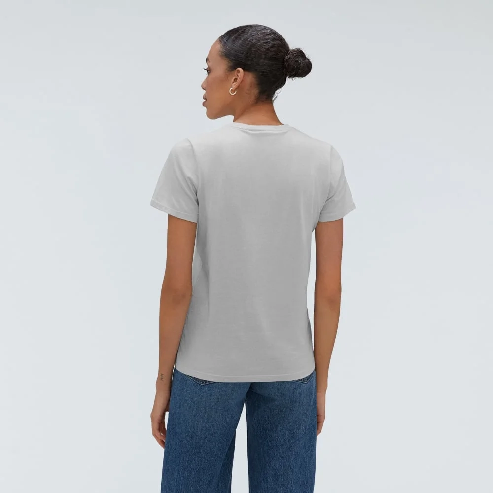 The Organic Cotton Crew Tee | Ice (4)