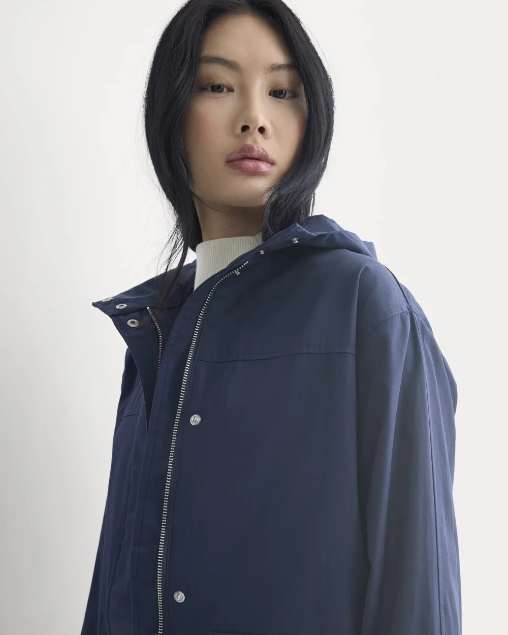Hooded Field Jacket | Navy (5)