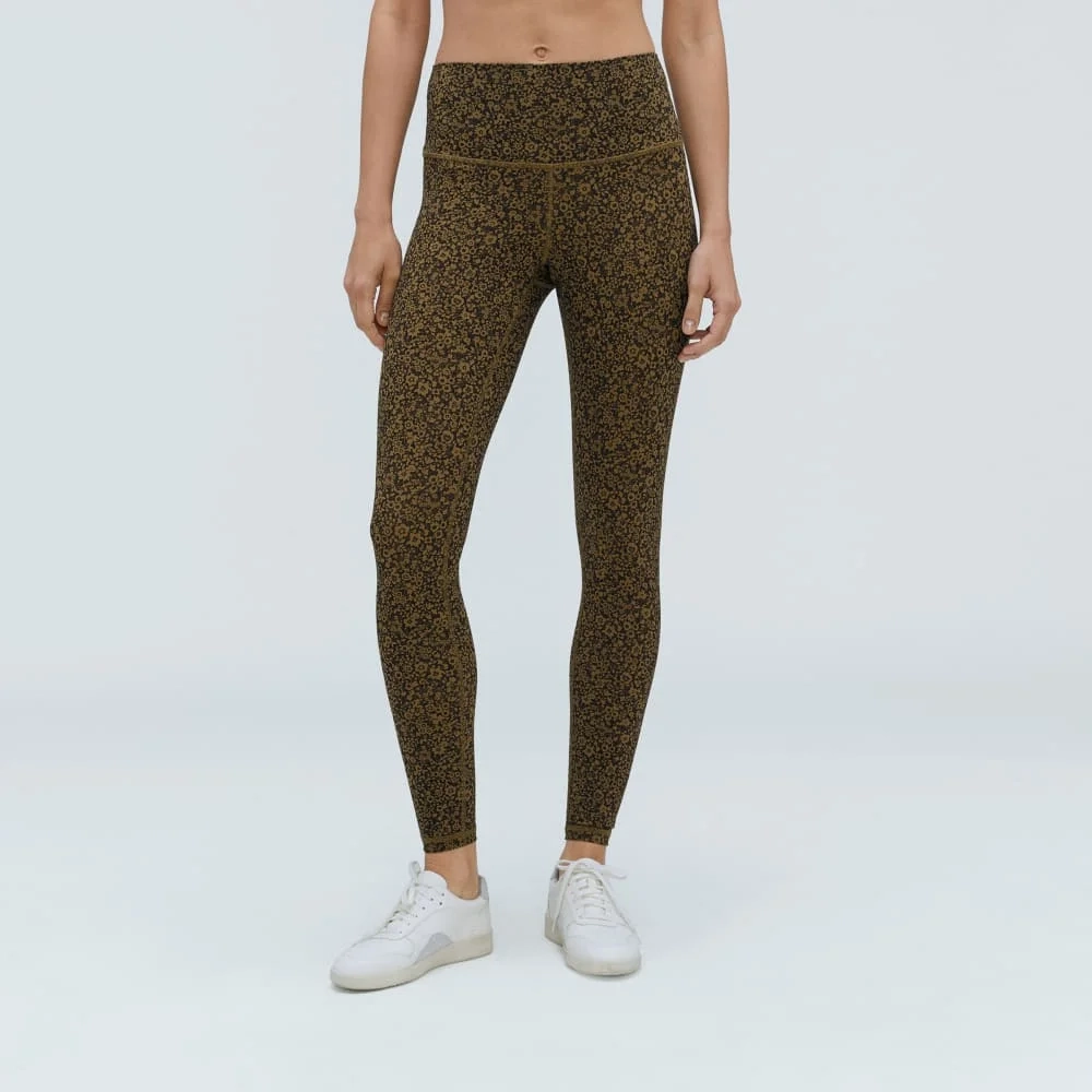 The Perform Legging® | Black / Breen Floral | Regular (5)
