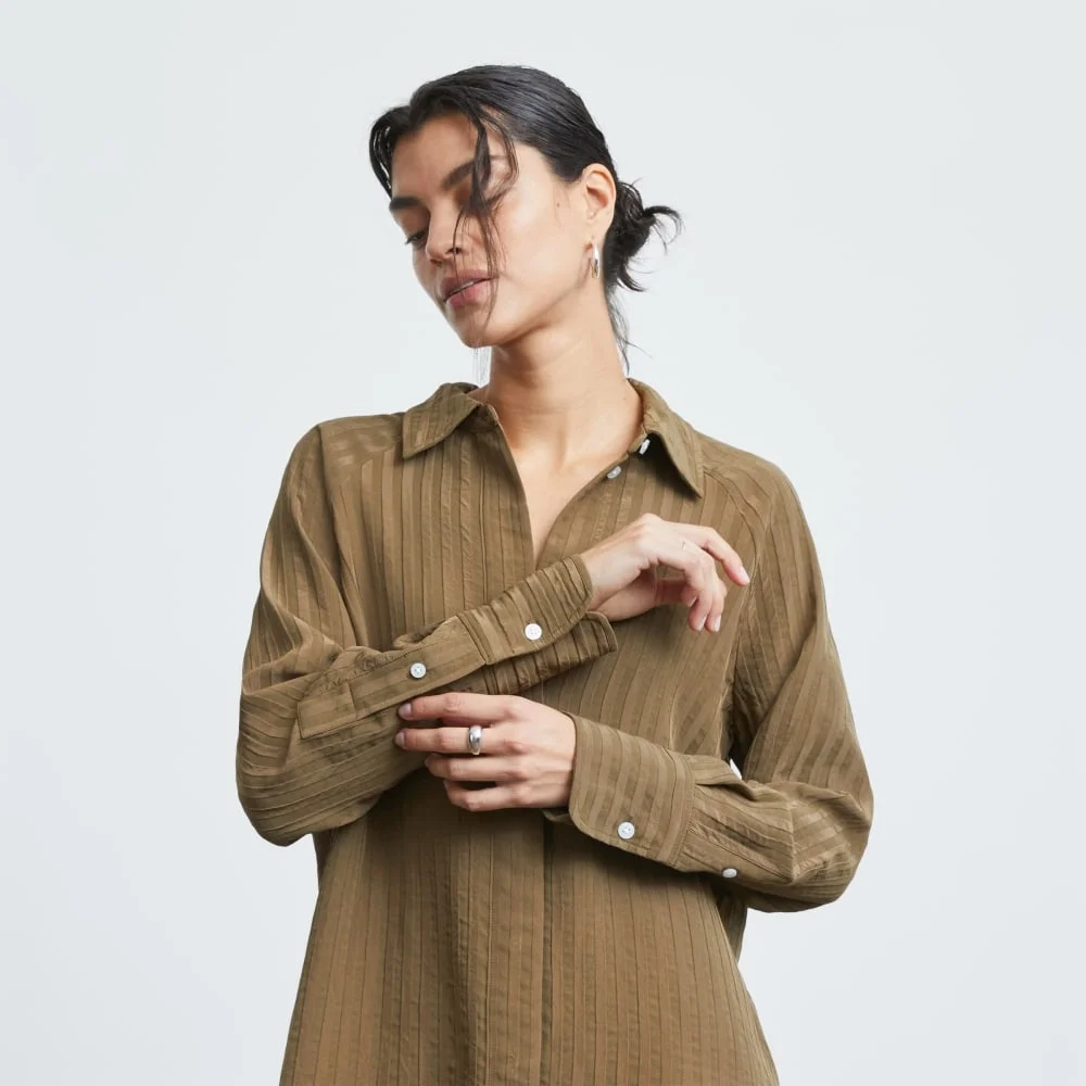 The City Stripe Shirt | Beech (5)