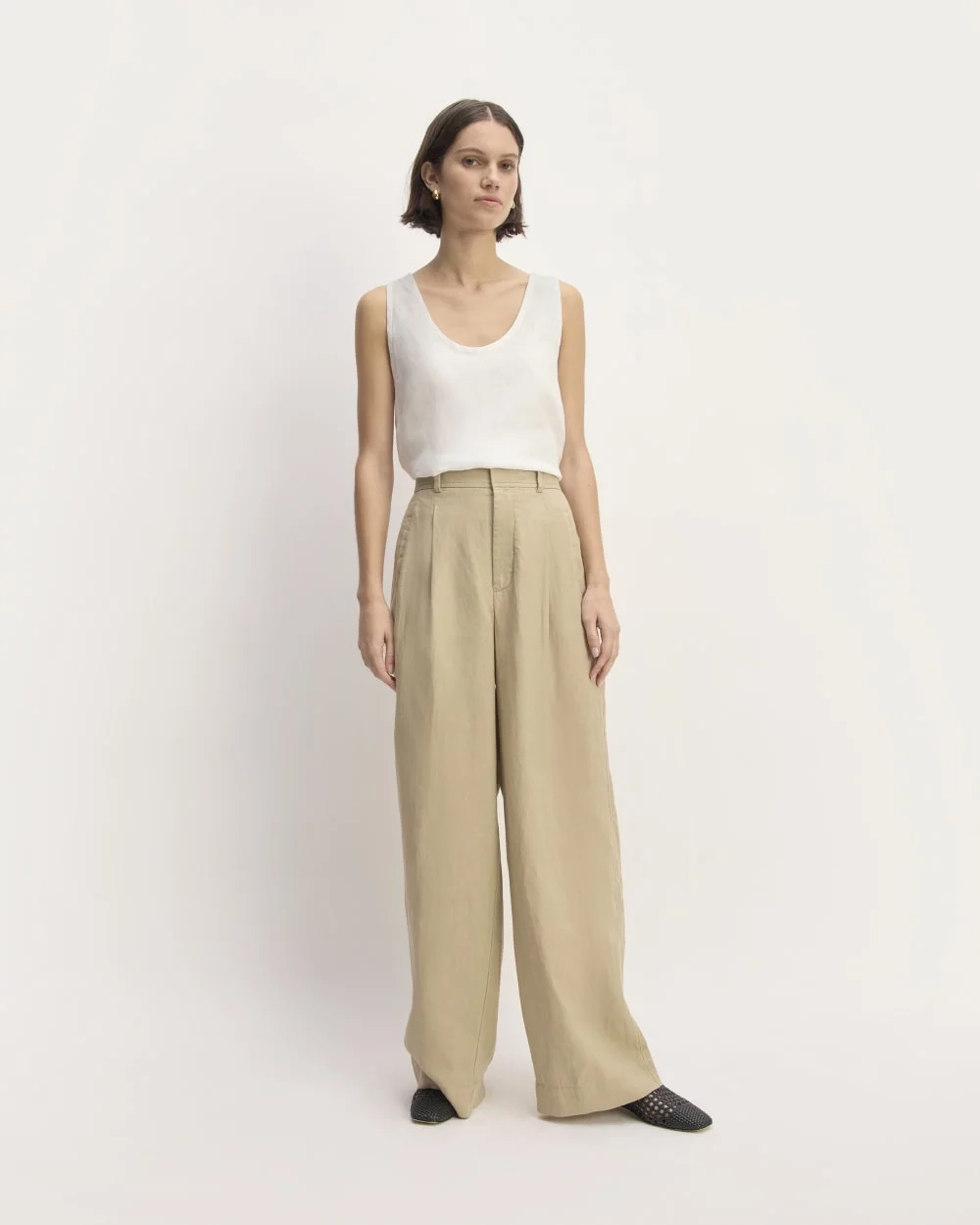 The Scoop Tank in Linen | White (6)