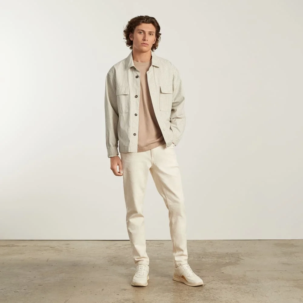 The Organic Cotton Slim-Fit Jean | Bone (2)