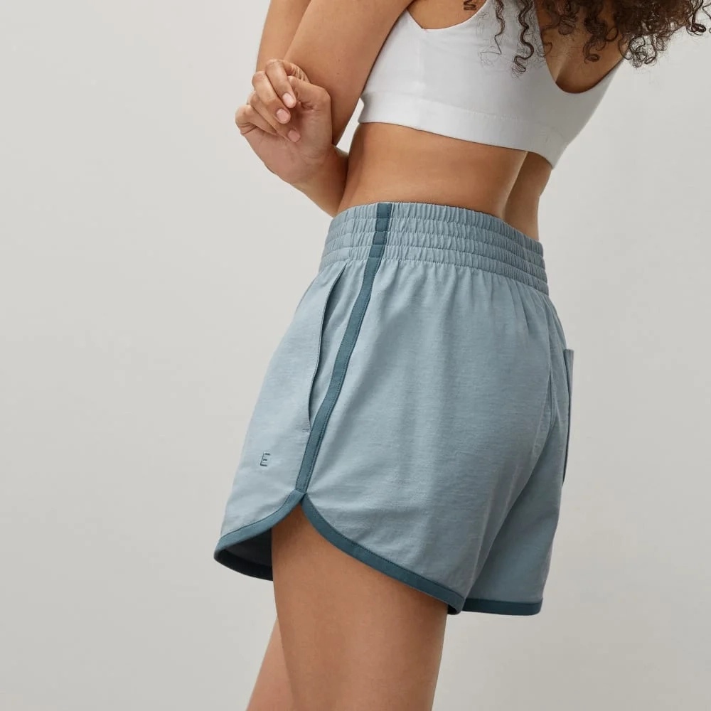 The Retro Jersey Short | Mazarine Blue (3)