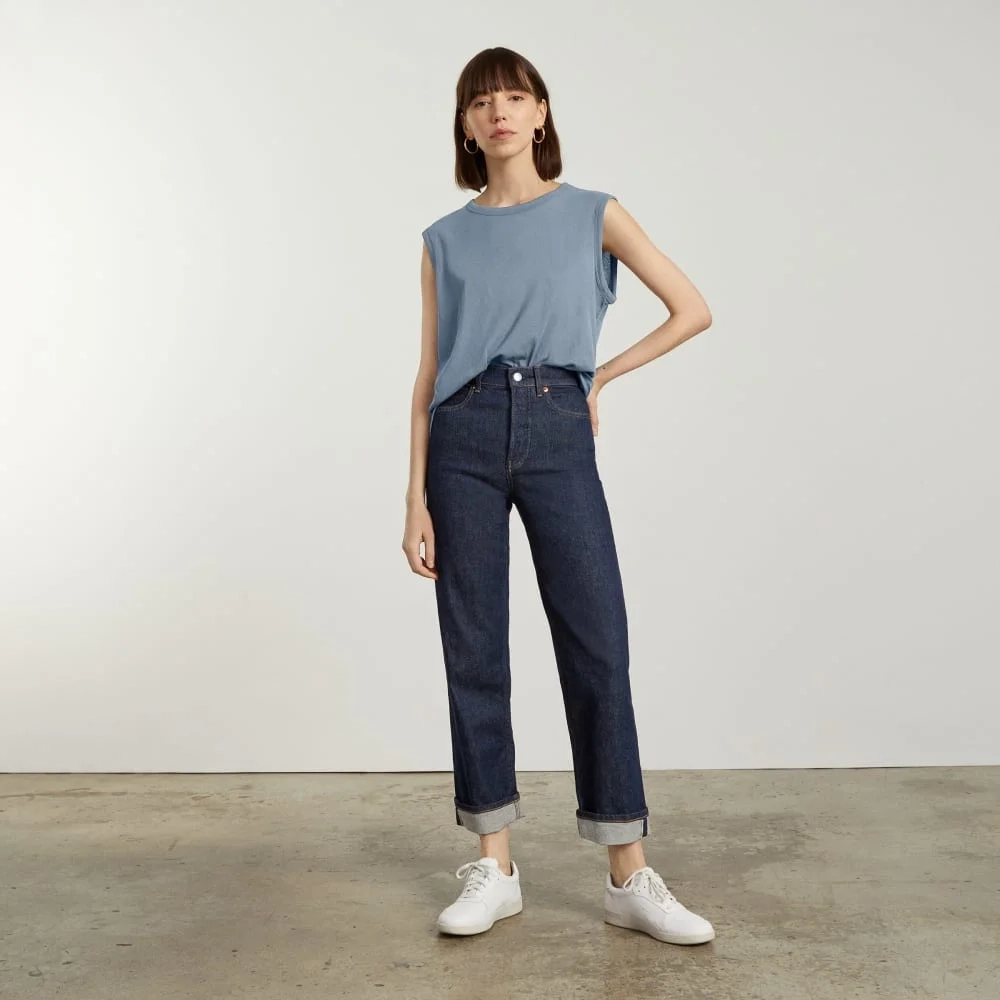 The Air Muscle Tank  | Dusty Blue (4)