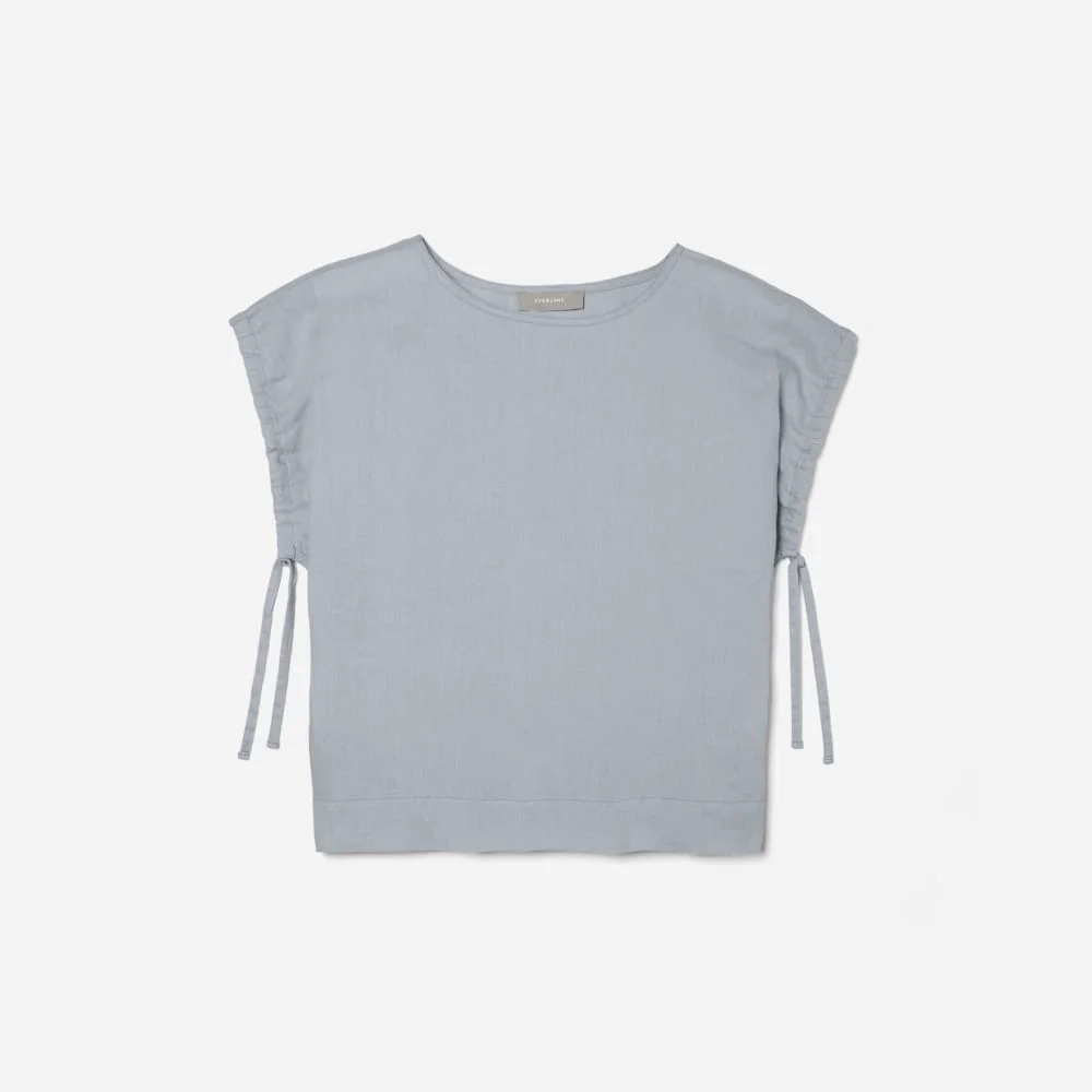 The Drawstring Tunic | Sky