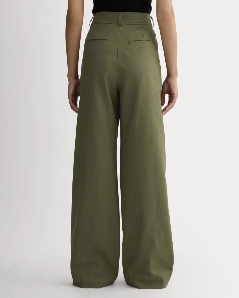 The Draper Pleated Pant in Buttersmooth | Kalamata | 30" Inseam (5)