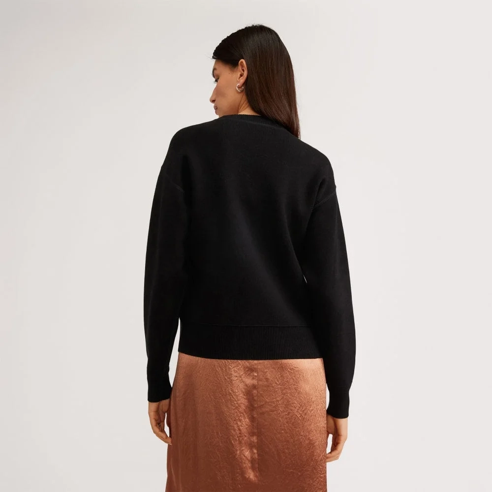 The Cotton-Merino Sweatshirt | Black (5)