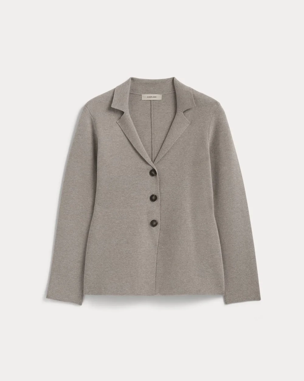 The Knit Blazer | Light Heathered Grey (5)