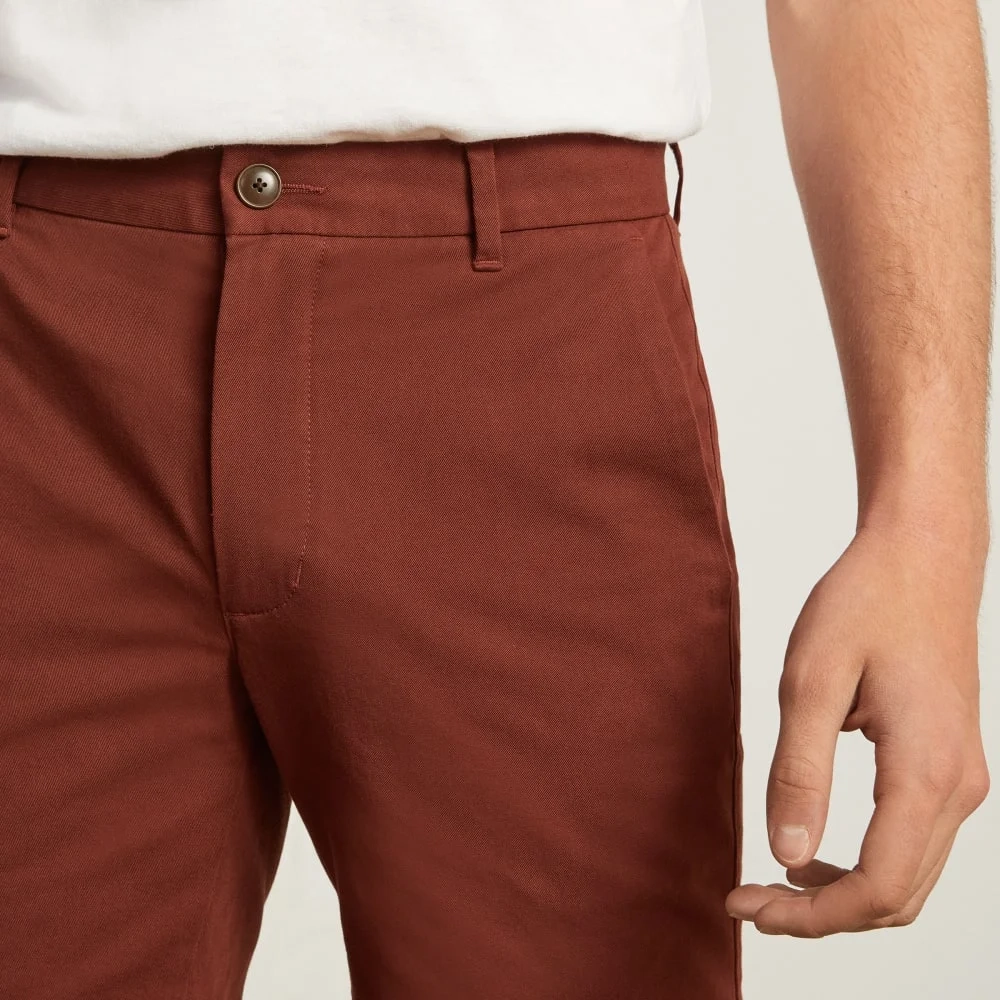 The 7” Slim-Fit Performance Chino Short | Hickory (5)