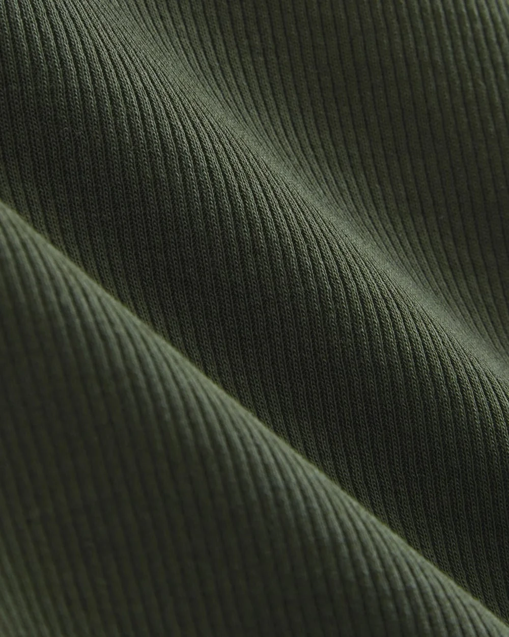 The Luxe Rib Funnel-Neck Tank | Dark Forest (3)