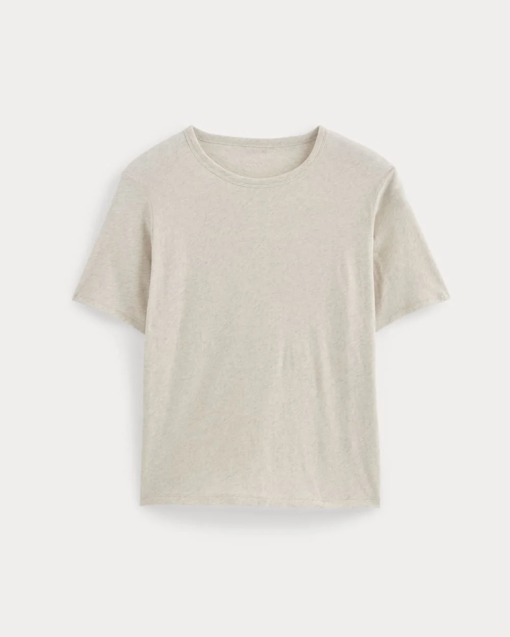The Air Tee | Heathered Oat (4)