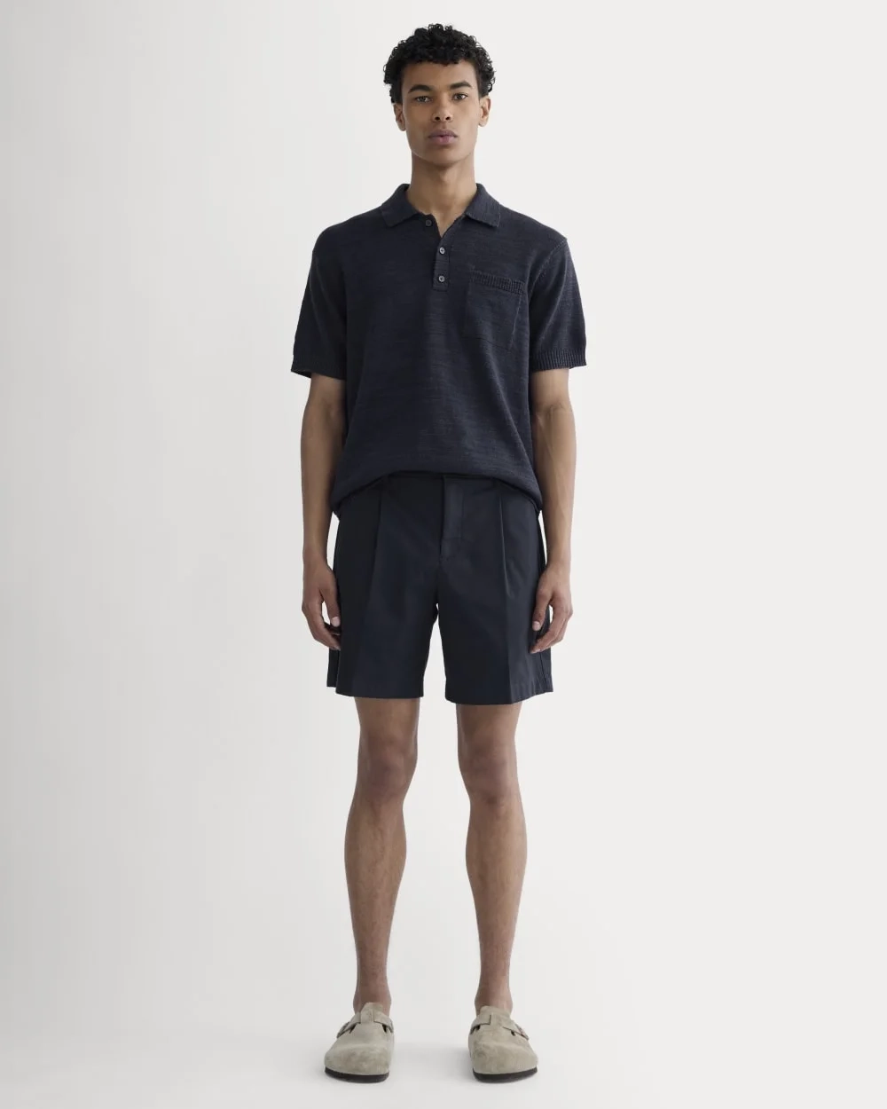 The Transit Chino Short | Deep Navy (5)