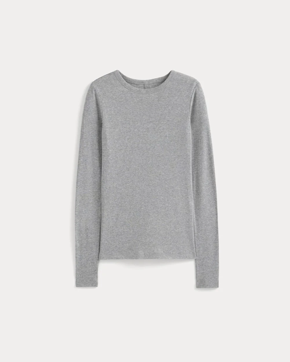 Tissue Long-Sleeve Crew | Heathered Grey (2)