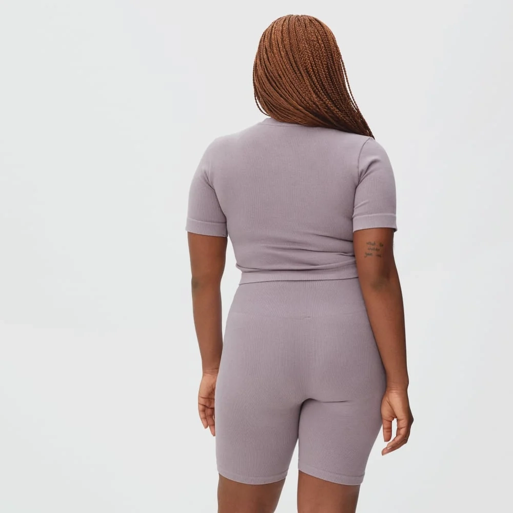 The Seamless Tee | Dusty Lavender (4)