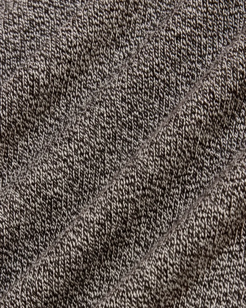 The Boxy Sweater in Everyday Cotton | Canvas / Black Twist (2)