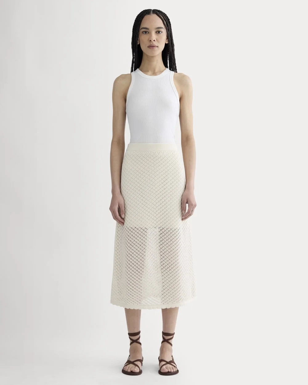 The Lace Knit Skirt | Birch