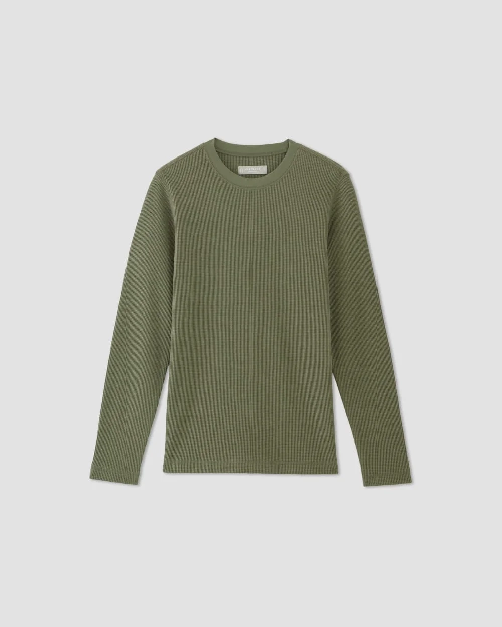 The Waffle Long-Sleeve Crew | Kalamata (2)