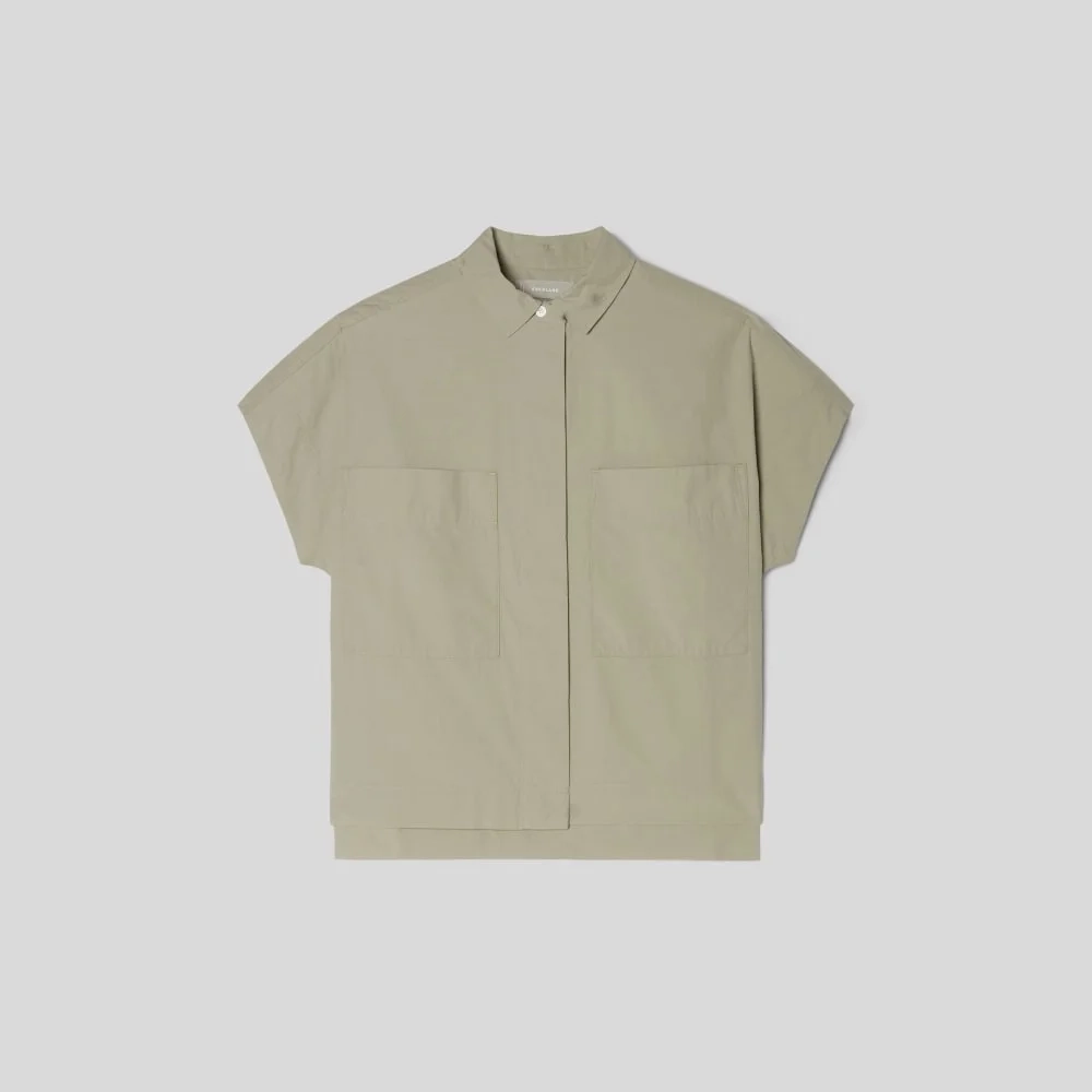 The Short-Sleeve Box Shirt | Seagrass (4)