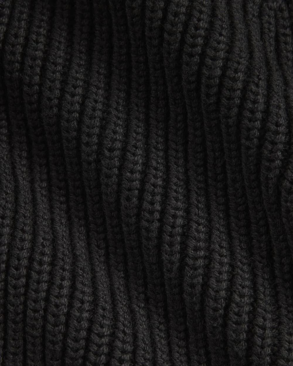 The Boxy Cardigan in Everyday Cotton | Black (3)