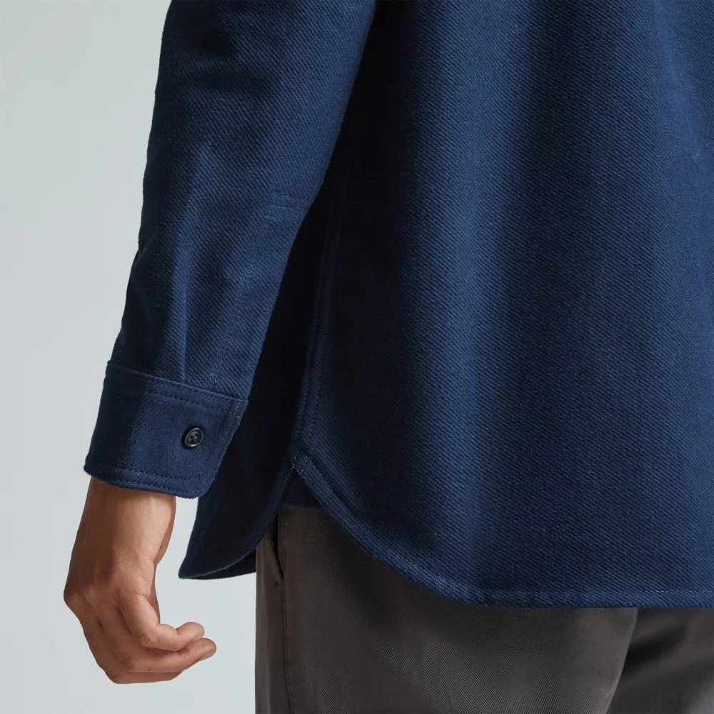 The Heavyweight Overshirt | Uniform | Deep Navy (4)