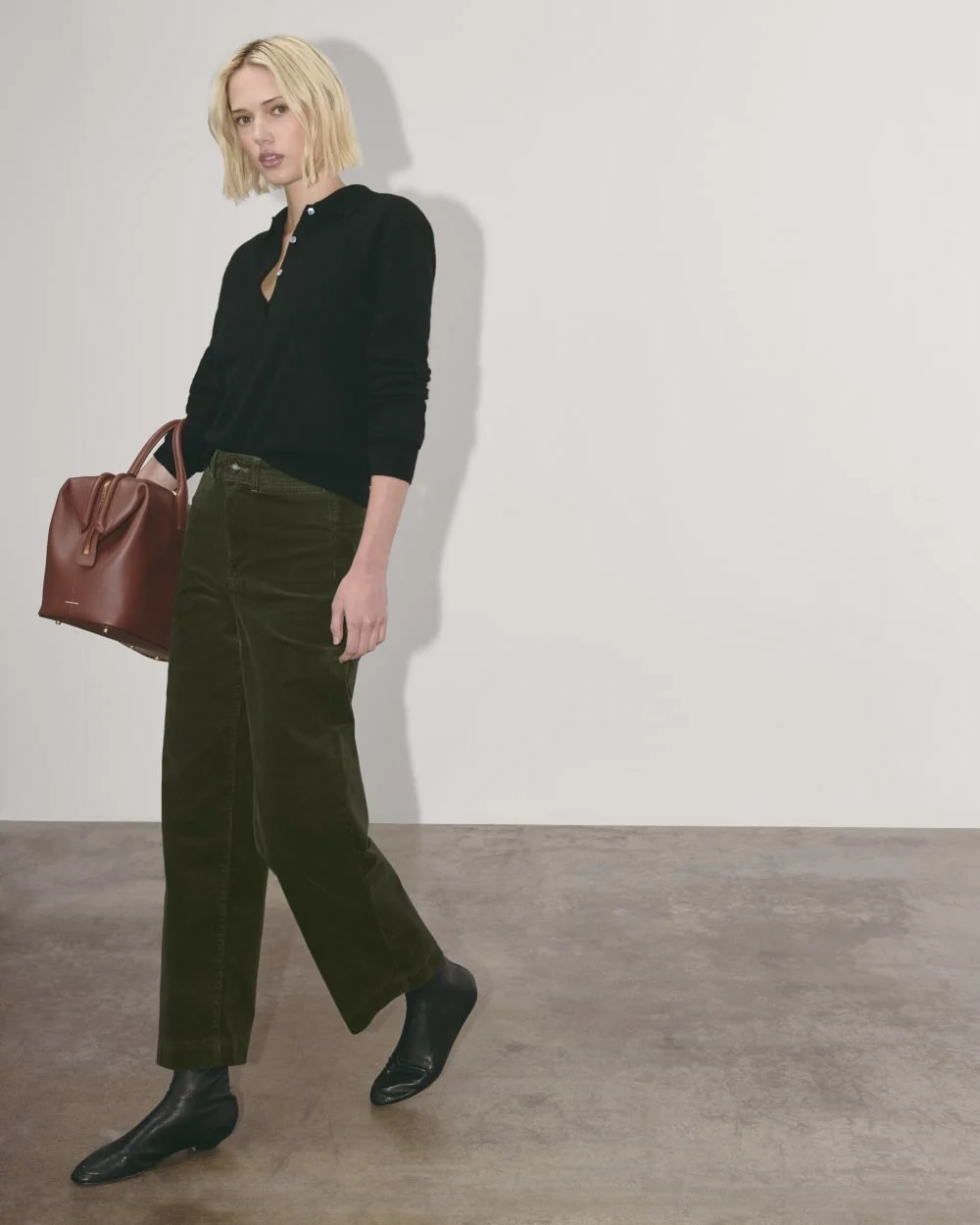 The Sailor Pant in Corduroy | Dark Forest (4)