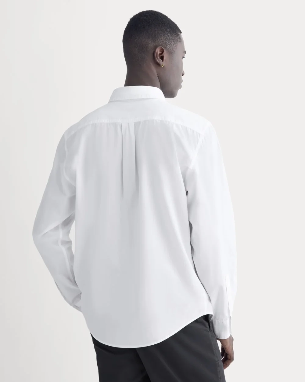 Washed Poplin Shirt | White (4)