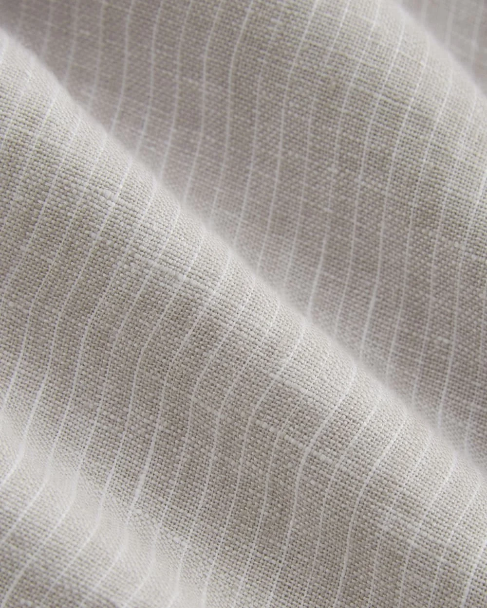The Linen Easy Short | Stone / White (5)