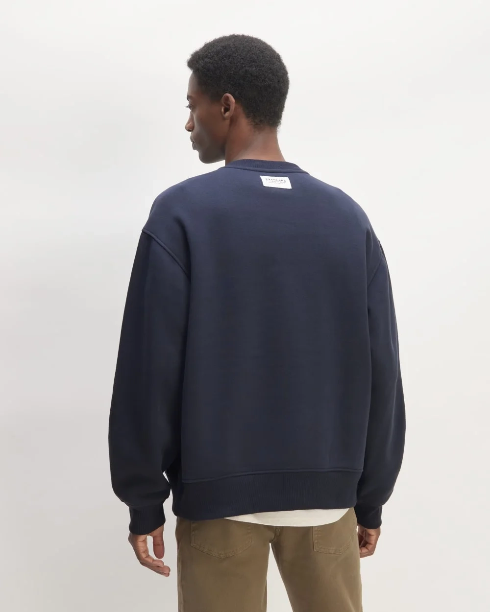 The ReTrack Crewneck Sweatshirt | Navy (6)