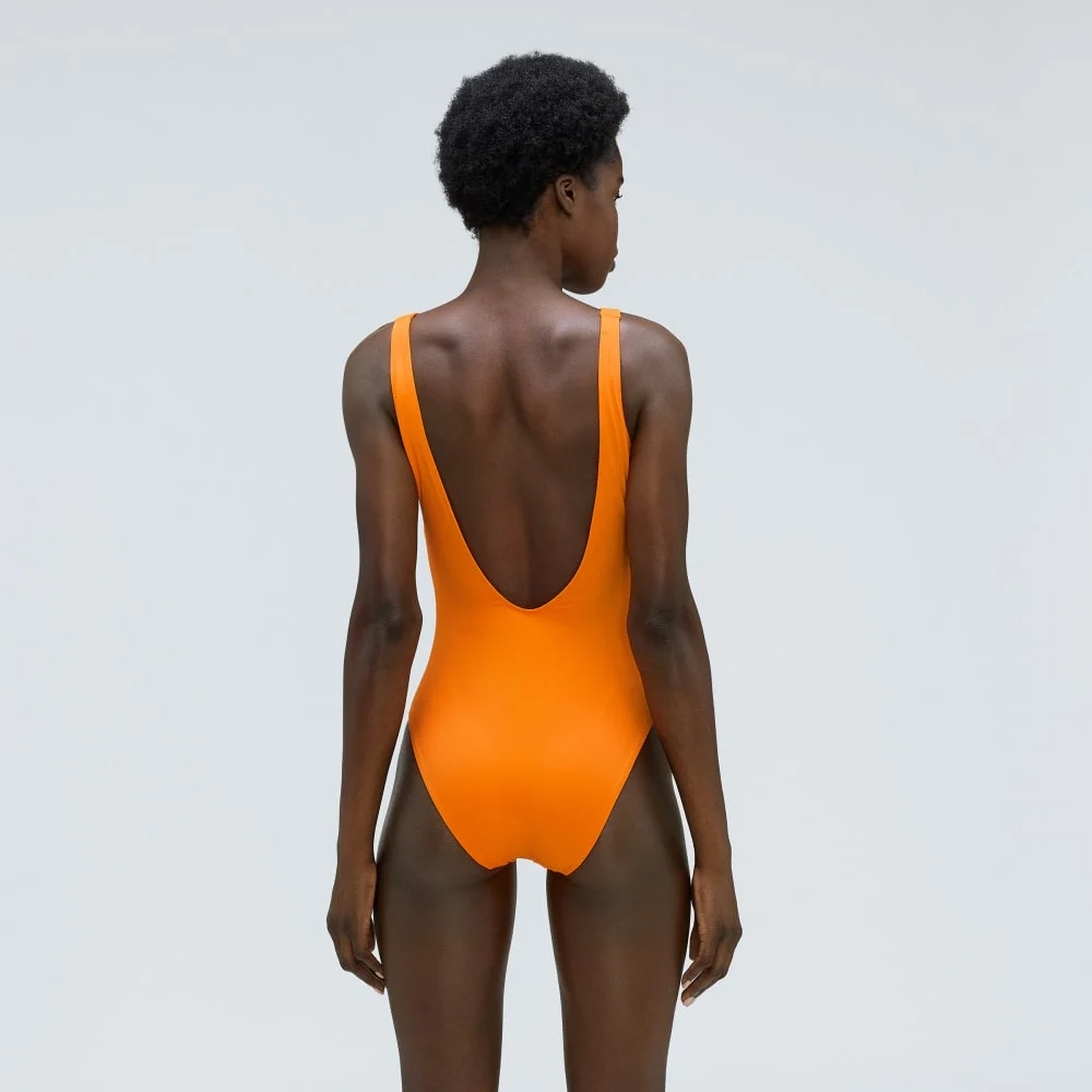The Square-Neck One-Piece | Turmeric (5)