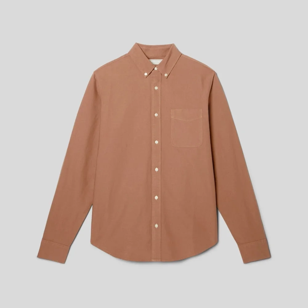 The Classic Oxford Shirt | Carob Brown | Standard (3)