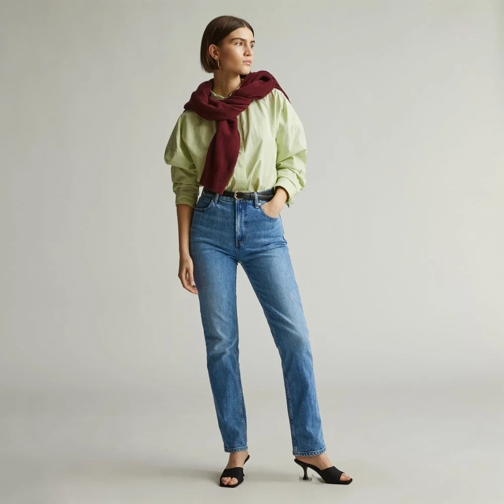 The Way-High® Slim Jean | Sail Blue | 29" Inseam (5)
