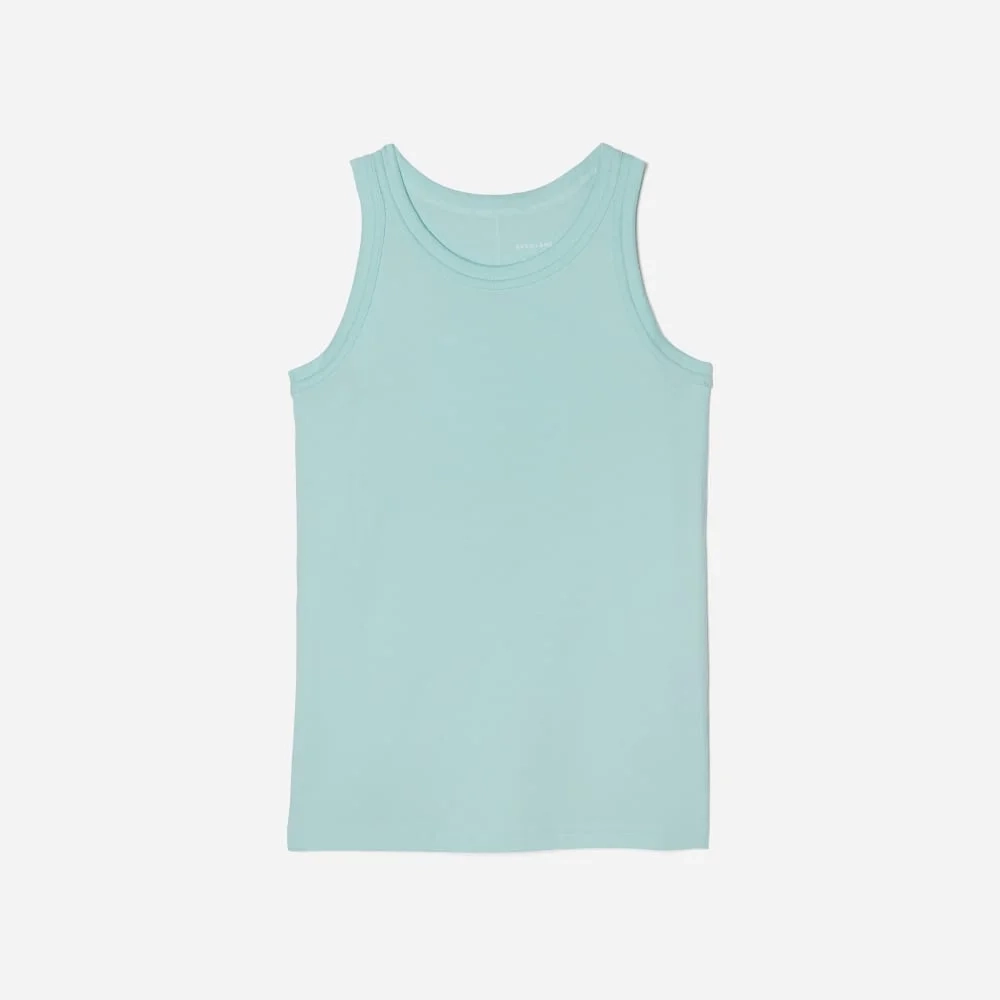 The Tank in Essential Cotton | Ice Blue