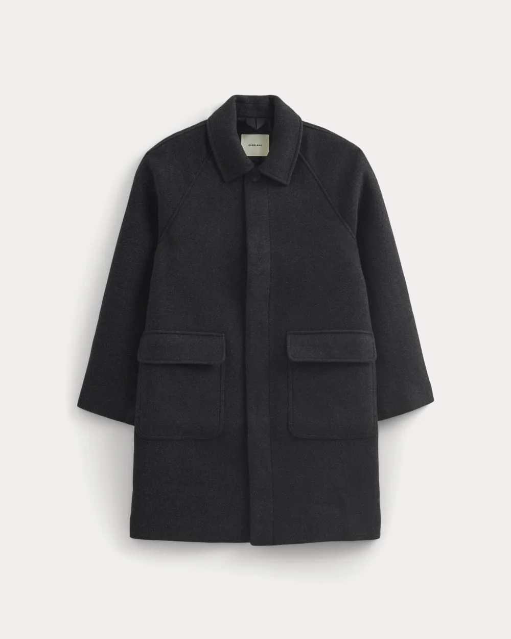 ReWool Car Coat | Heather Charcoal (4)