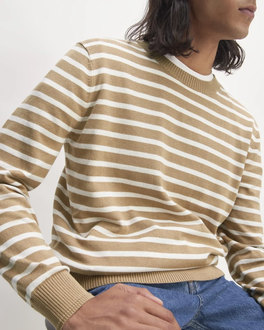 The No-Sweat Sweater | Uniform | Tiger's Eye / Bone (5)