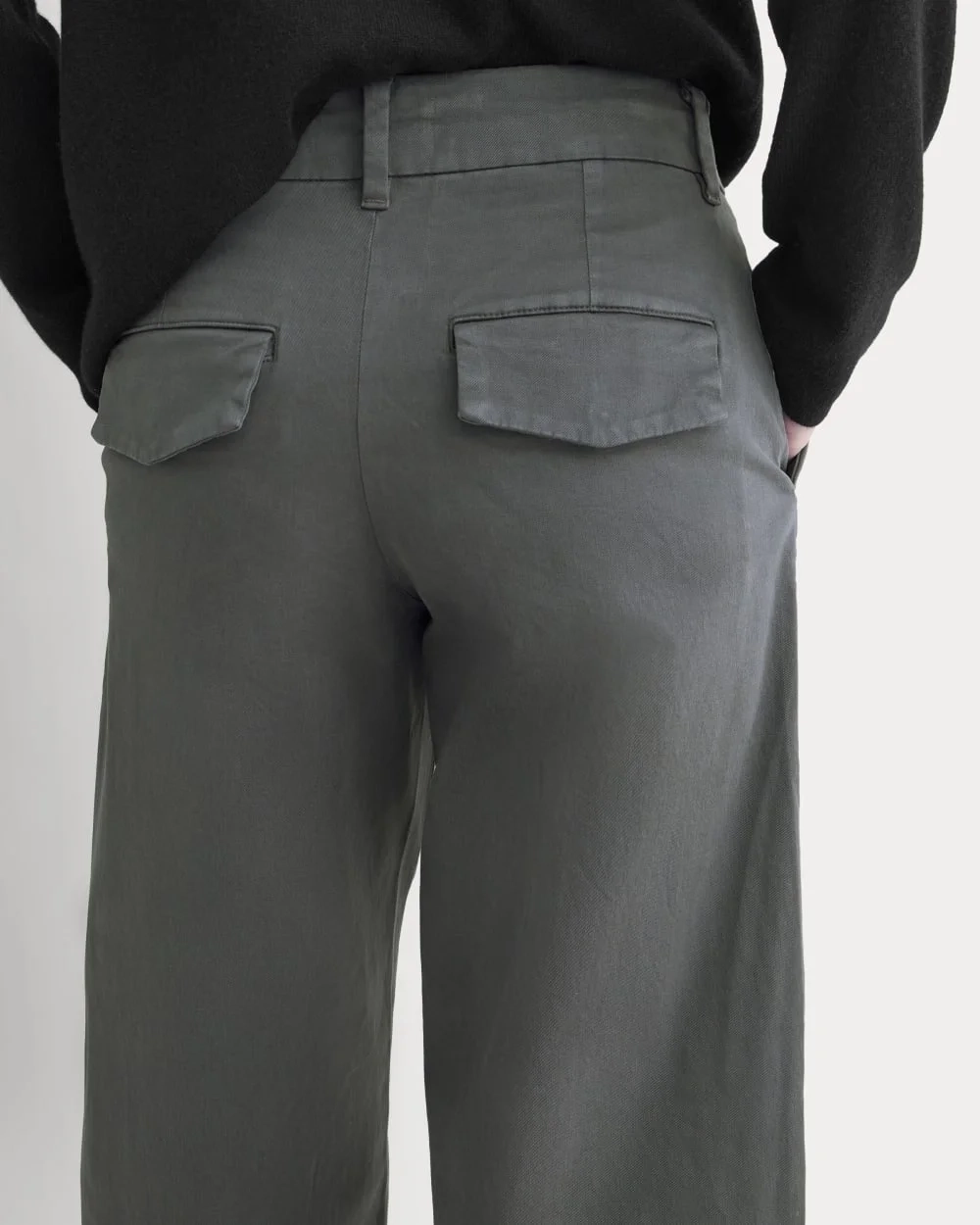 Cotton Twill Chino | Slate Grey (3)