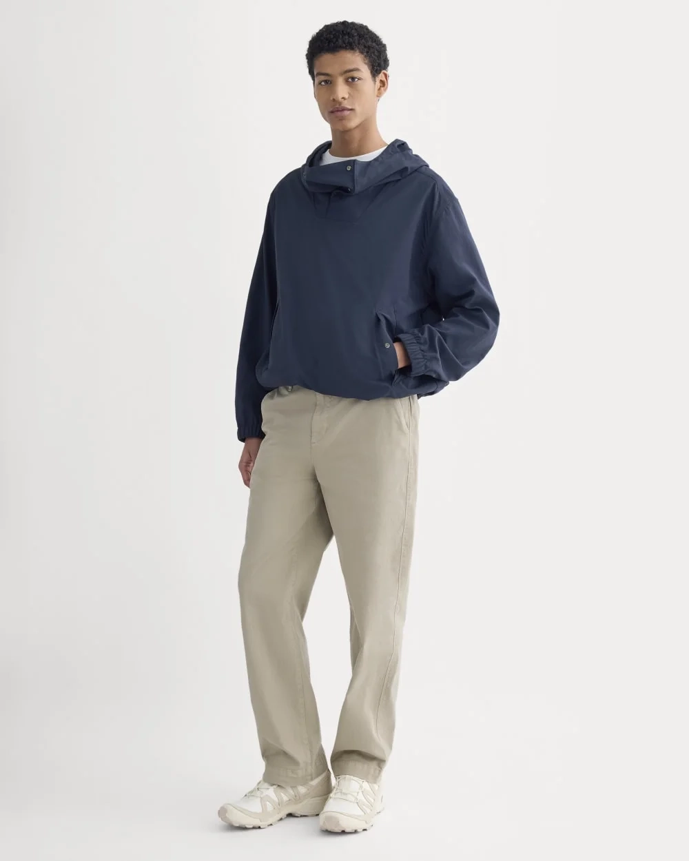 Re:Cycled Nylon Windbreaker | Deep Navy (7)