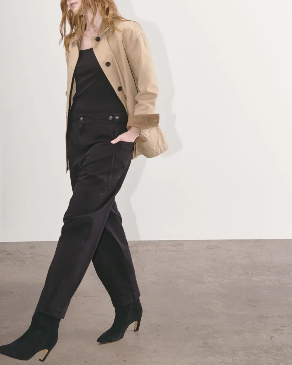 The Barrel Pant | Black (3)