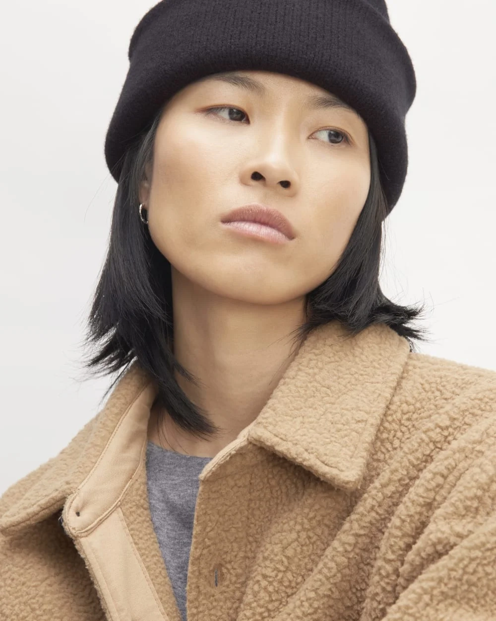 The Good Merino Wool Beanie  |  Black (4)