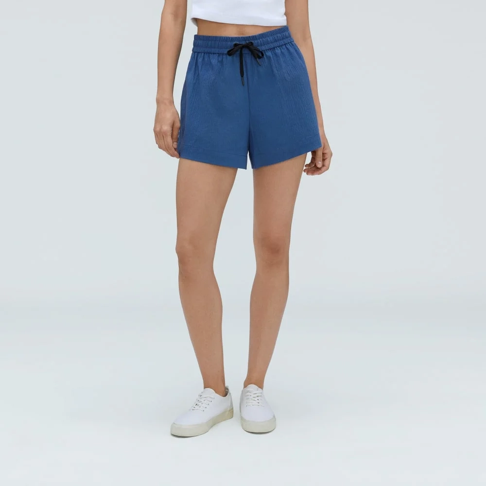 The Seersucker Boxer Short | Deep Blue (6)