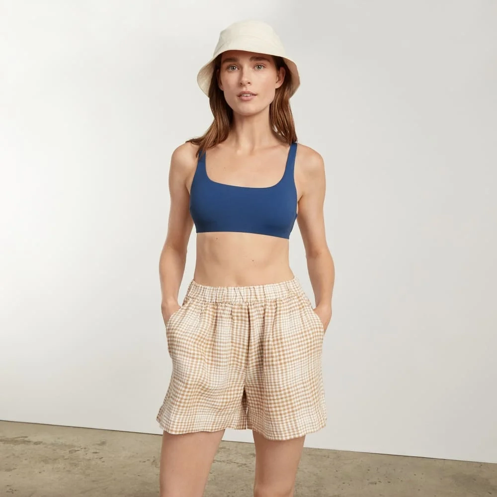 The Square-Neck Bikini Top | Blue Dusk (8)