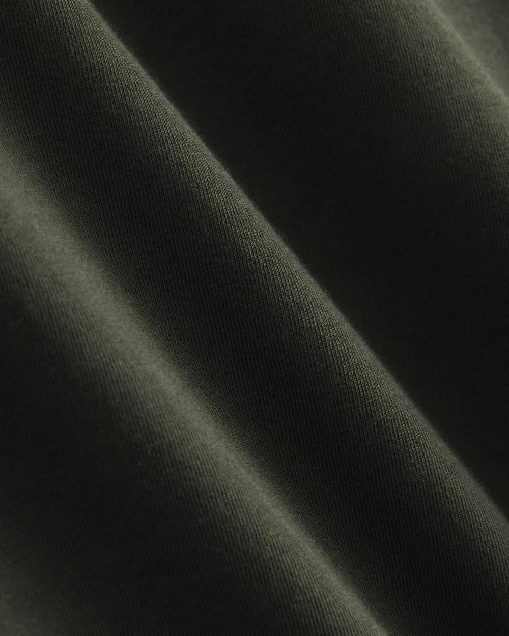 The Essential Organic Long-Sleeve Tee | Dark Green (3)