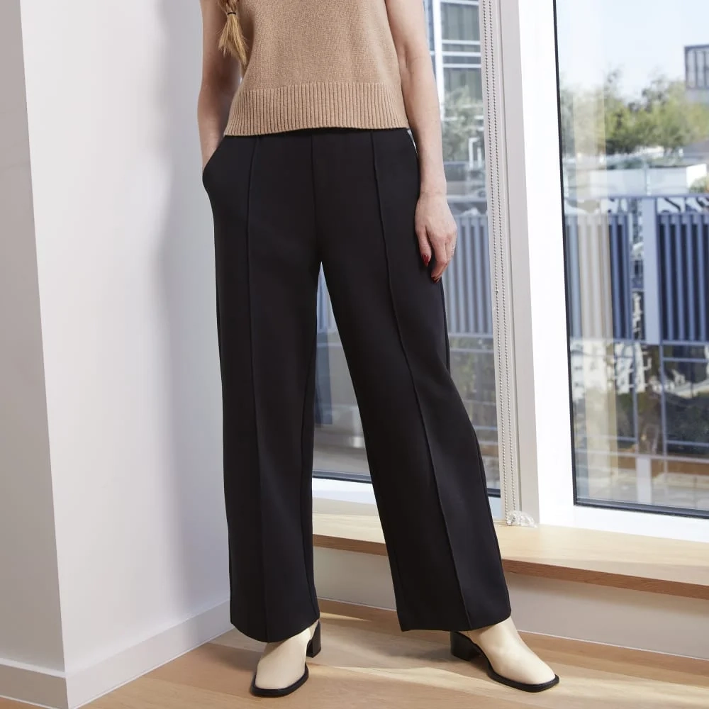 The Wide Leg Dream Pant® | Black (5)