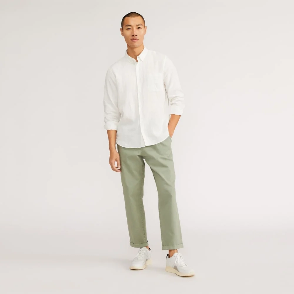 The Classic Shirt in Linen | White (4)