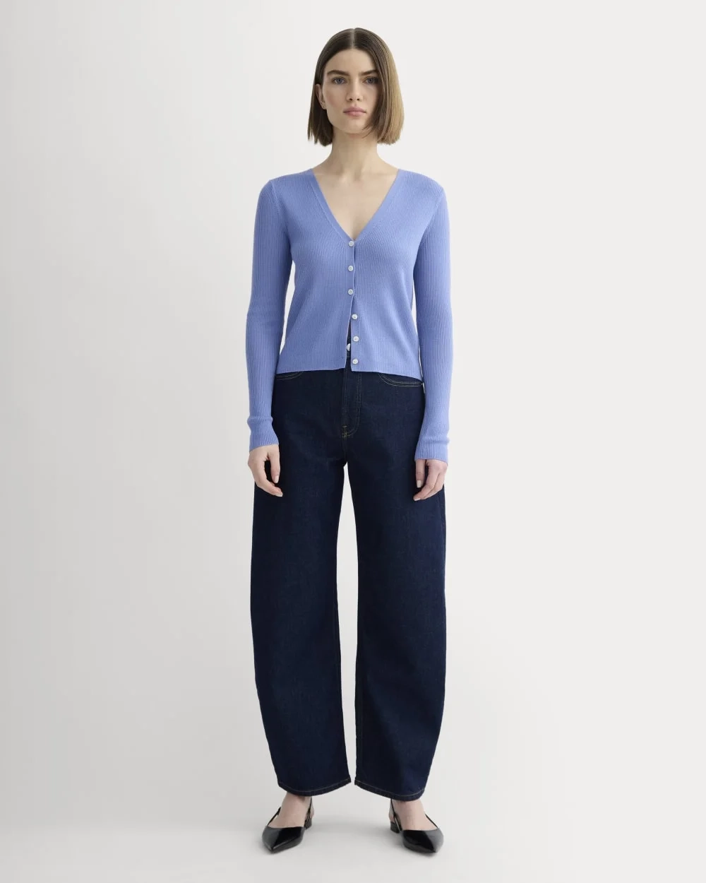 The Cardigan in Ultrasoft Merino | Bluebell (3)