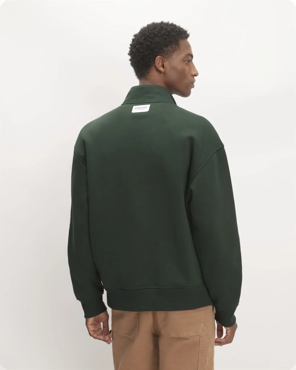 The ReTrack Fleece Half-Zip | Scarab (5)
