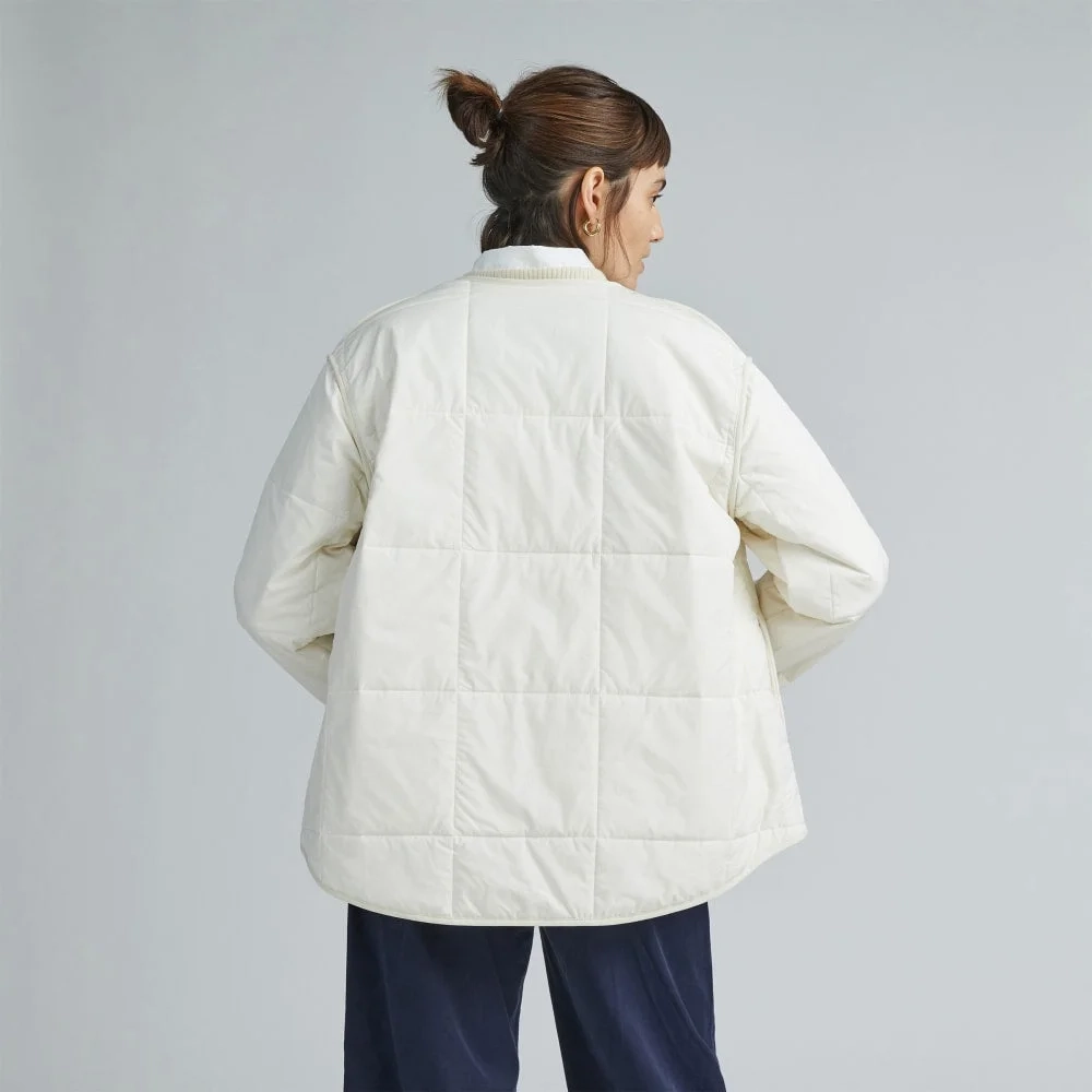 The Quilted Cotton Liner | Bone (6)
