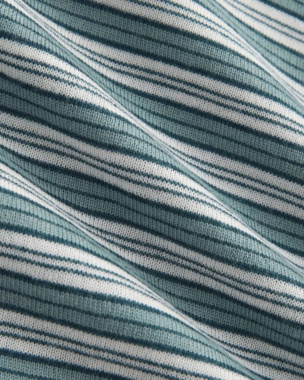 Crew Cardigan in Ultrasoft Merino | Reflecting Pond Multi Stripe (4)