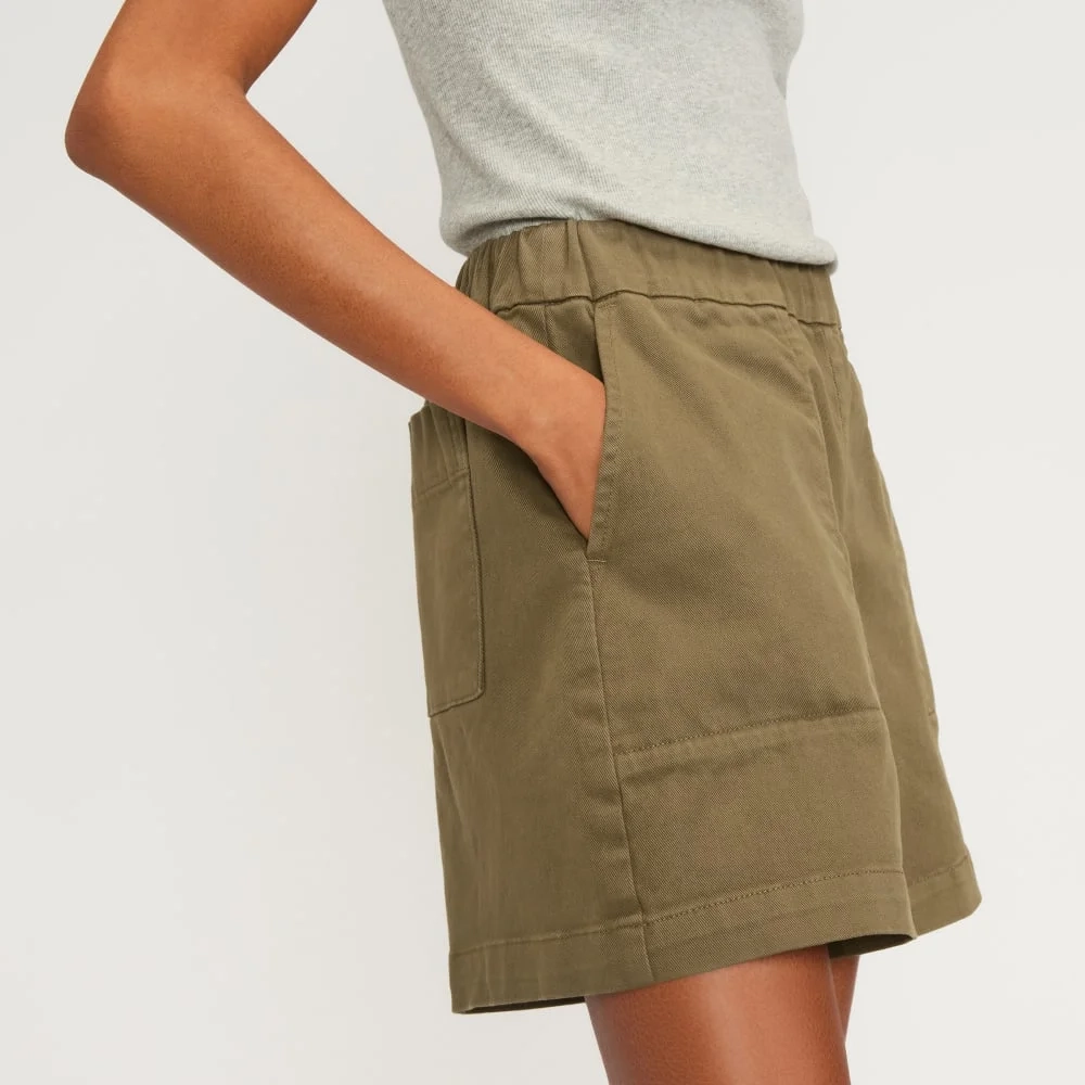 The Organic Pull-On Short | Beech (4)