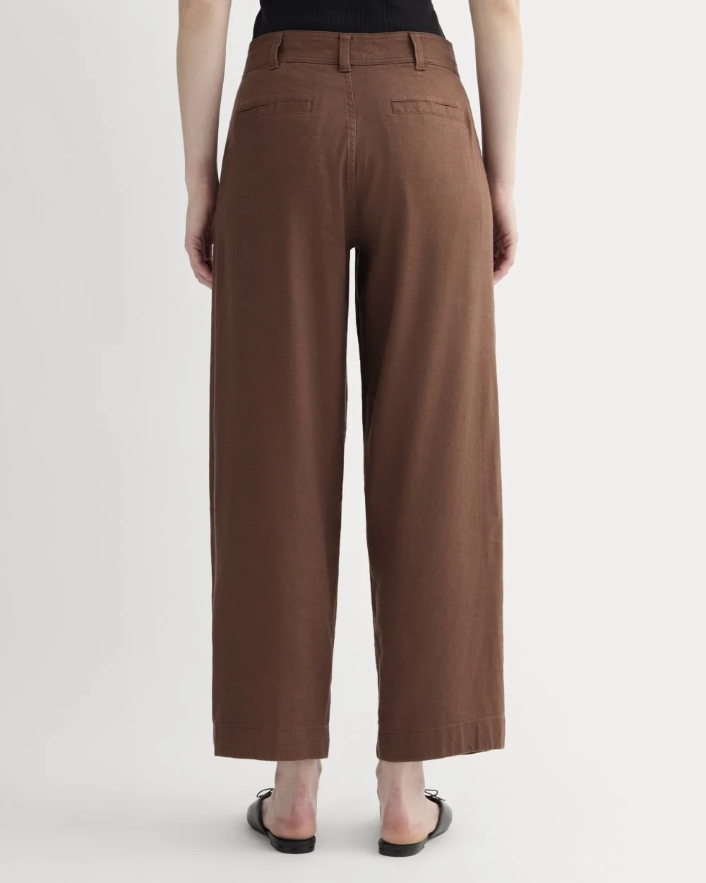 The Everywhere Pant in Stretch Linen | Cedarwood (5)