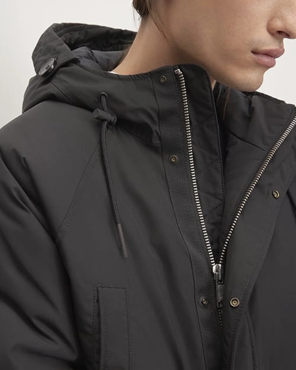 The ReNew Long Parka | Black (6)
